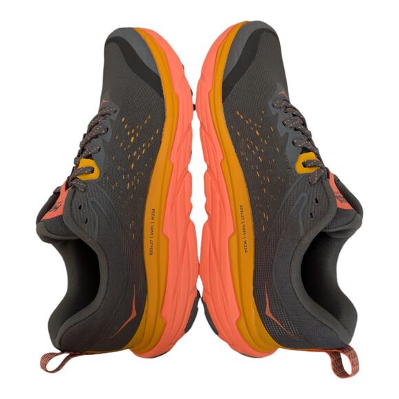 HOKA ONE ONE Challenger ATR 6 Castlerock Camellia Trail Running Sneaker Womens 9 - Picture 9 of 12